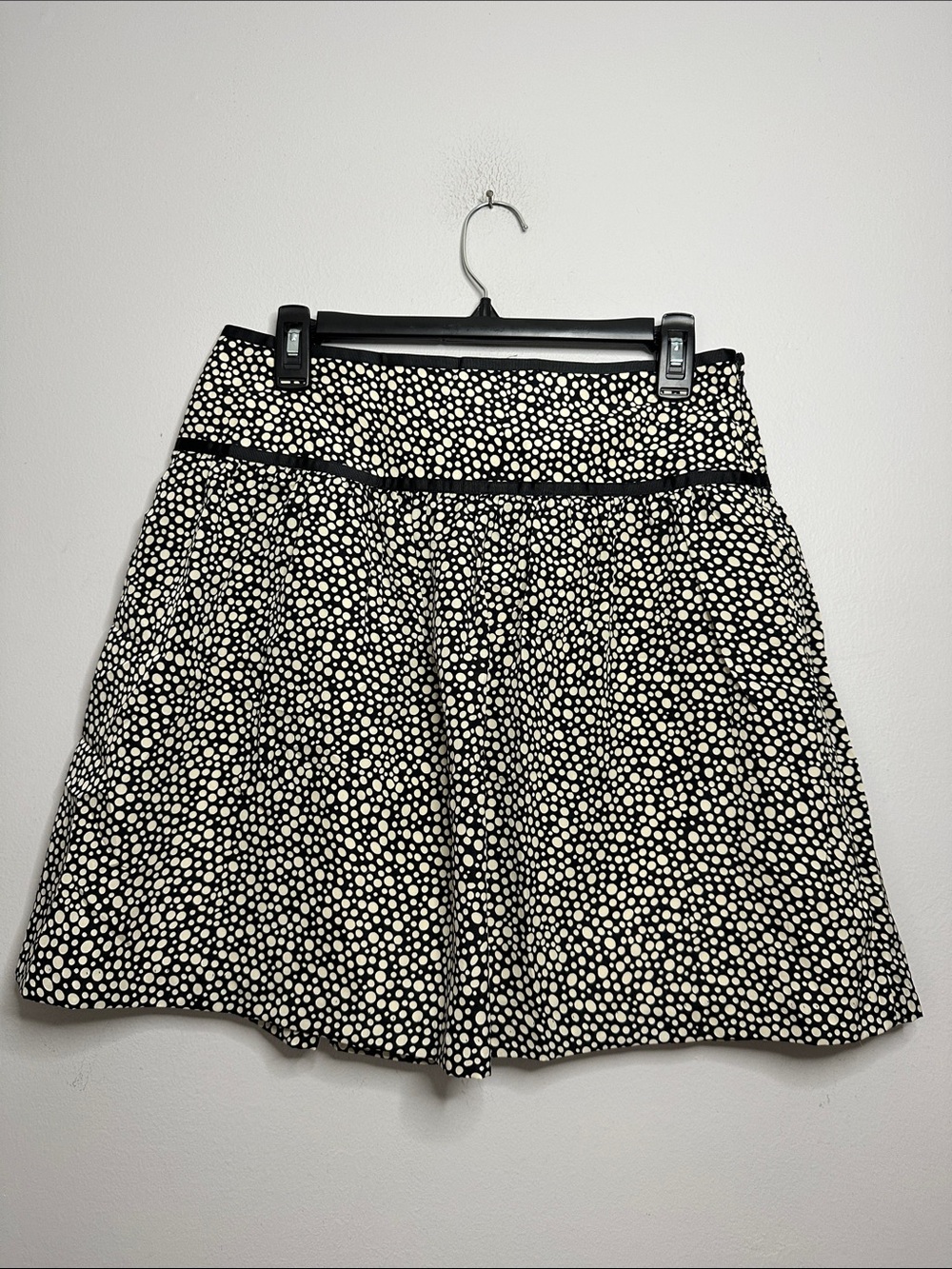 Y2K Black and White Polka Dot Women’s Skirt size 6